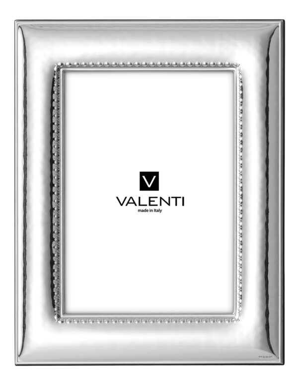 Cornice portafoto Valenti con bordo perlato interno