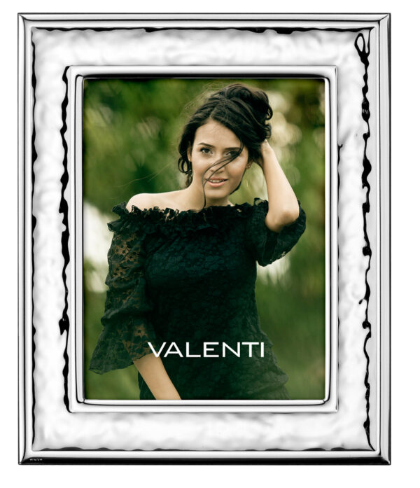 Cornice portafoto Valenti con bordo martellato