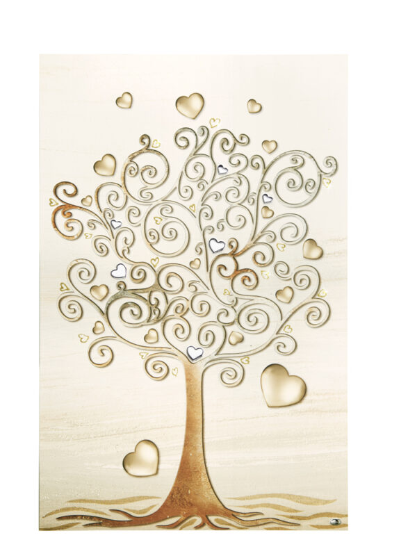 Quadro Albero della Vita Valenti con cuori