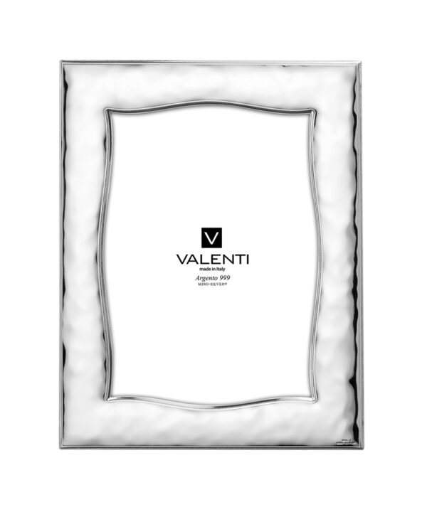 Cornice portafoto Valenti con profilo ondulato