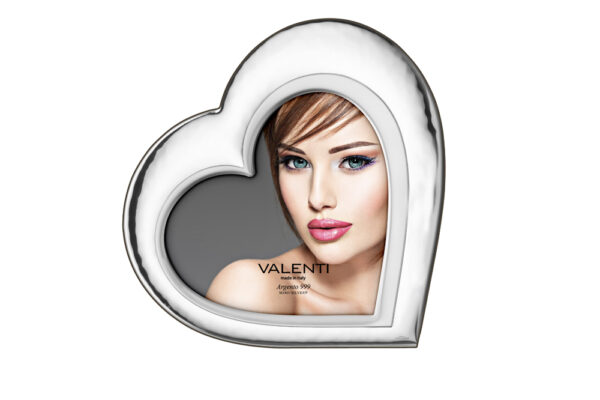 Cornice portafoto Valenti a forma di cuore
