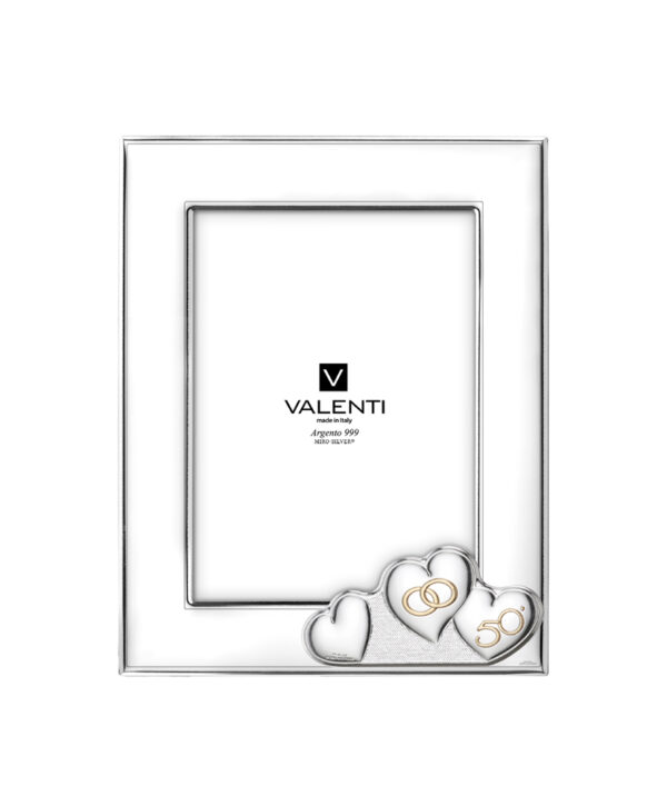 Cornice portafoto Valenti 50° Anniversario di Matrimonio - Nozze d'Oro