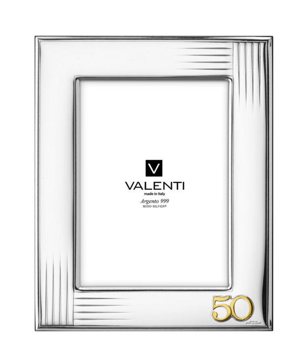 Cornice portafoto Valenti 50° Anniversario di Matrimonio - Nozze d'Oro