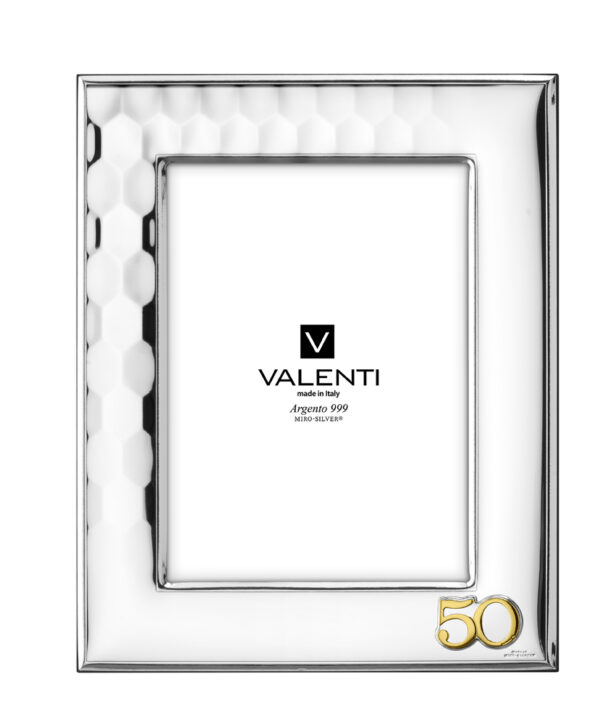 Cornice portafoto Valenti 50° Anniversario di Matrimonio - Nozze d'Oro