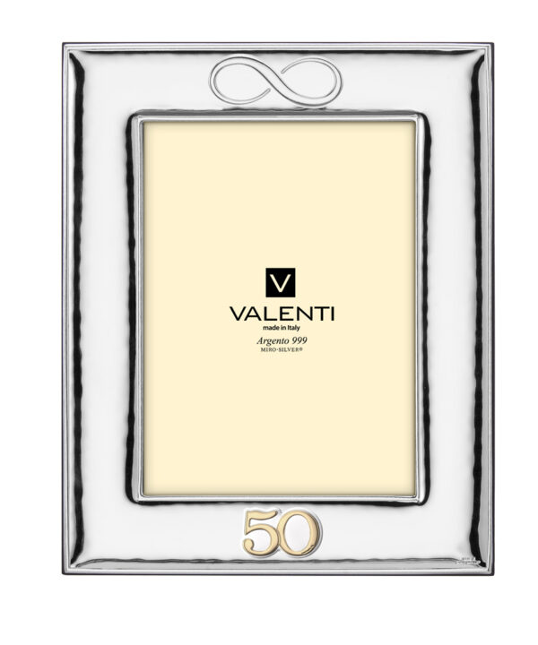 Cornice portafoto Valenti 50° Anniversario di Matrimonio - Nozze d'Oro