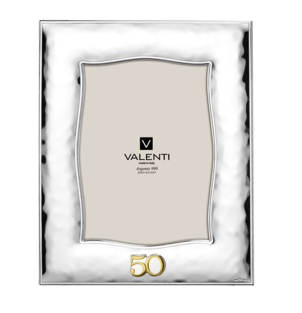 Cornice portafoto Valenti 50° Anniversario di Matrimonio - Nozze d'Oro
