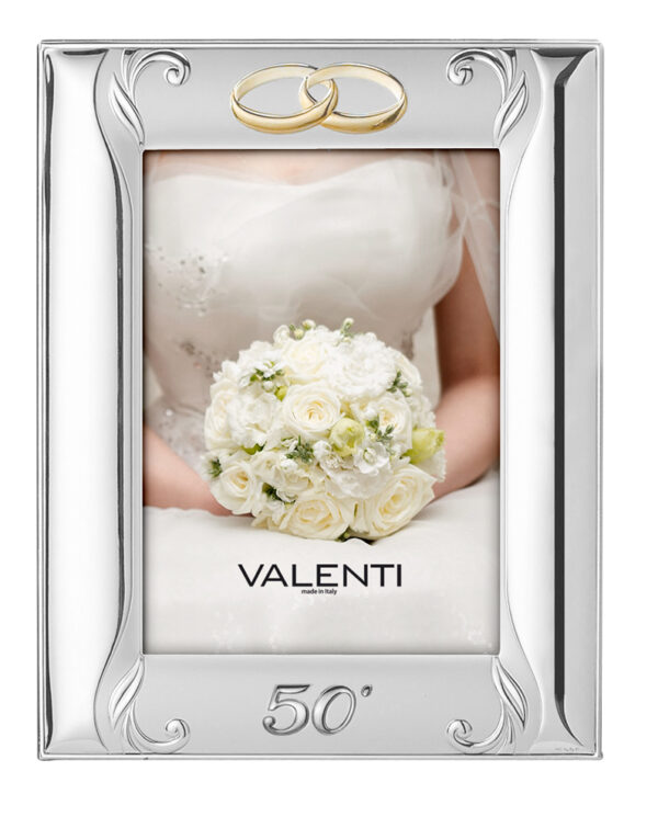 Cornice portafoto Valenti 50° anniversario