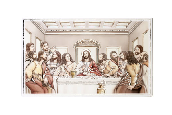 Quadro sacro Ultima Cena Valenti