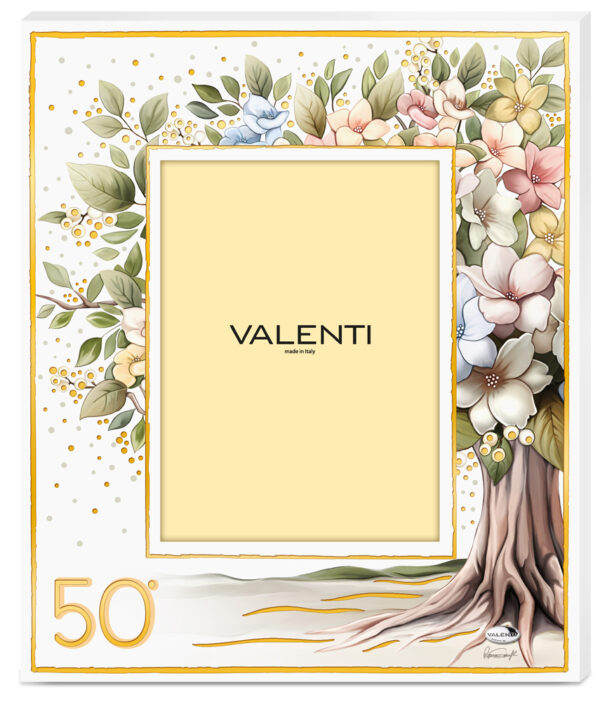 Cornice portafoto 50&deg; Anniversario Valenti