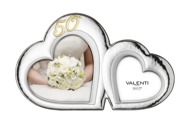 Cornice cuore doppia 50&deg;