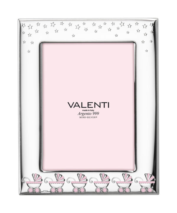 Cornice portafoto Valenti per bambino con decorazioni
