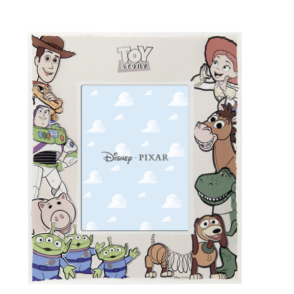 Cornice portafoto Disney Pixar Toy Story con personaggi Woody, Buzz, Rex e Alien