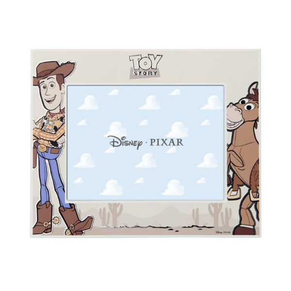 Cornice portafoto Disney Pixar Toy Story con Woody e Bullseye