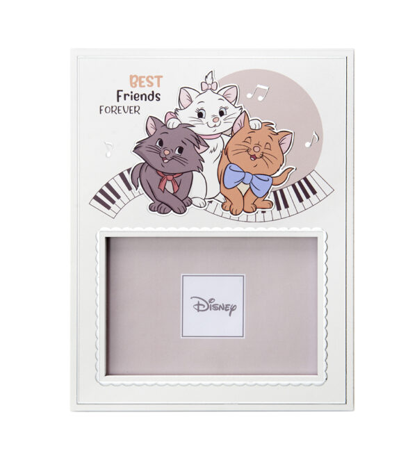 Cornice Portafoto Disney Gli Aristogatti “Best Friends Forever” - Collezione Family