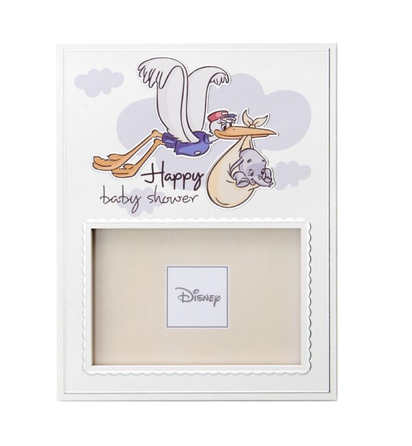 Cornice Portafoto Disney Dumbo “Happy Baby Shower” - Collezione Family