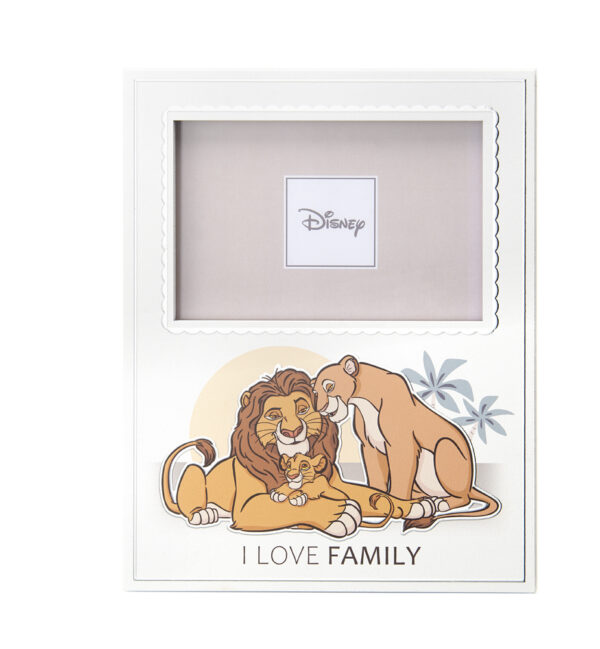 Cornice Portafoto Disney Il re Leone “I Love Family” - Collezione Family