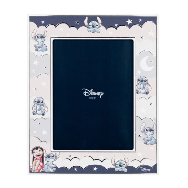 Cornice portafoto Disney Valenti in legno con dettagli argentati