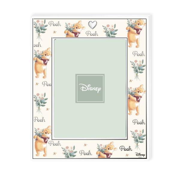 Cornice portafoto Disney Valenti in legno con dettagli argentati