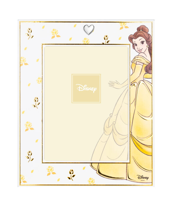 Cornice portafoto Disney Valenti in legno con dettagli argentati