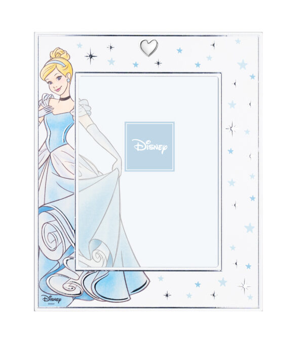 Cornice portafoto Disney Valenti in legno con dettagli argentati