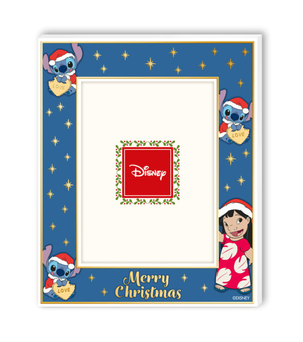 Cornice portafoto Disney Valenti in legno con dettagli argentati